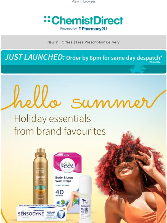 Your summer checklist ☑️