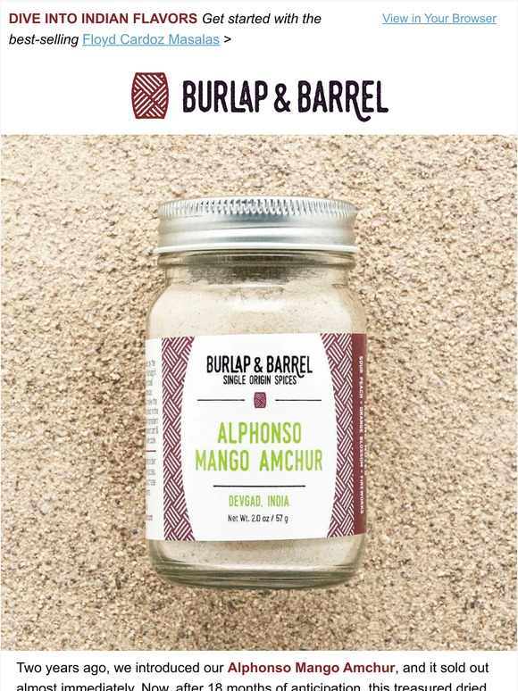 Spice Club – Burlap & Barrel