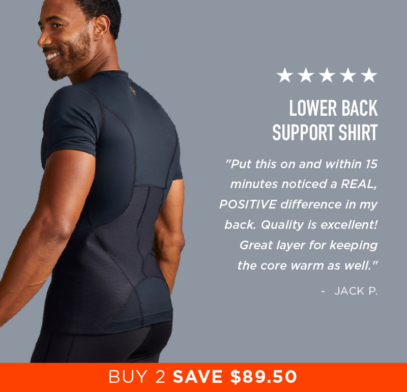 LOWER BACK SUPPORT SHIRT