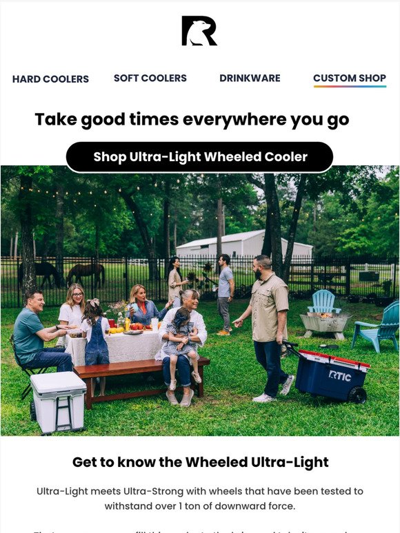 Shop the NEW Wheeled Ultra-Light