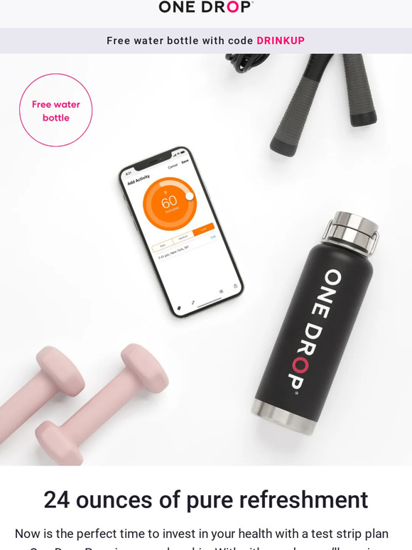 Grab your water bottle before they’re gone