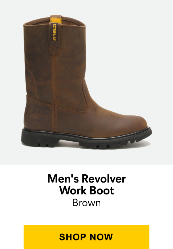 CAT - Men's Revolver Work Boot - Brown - SHOP NOW