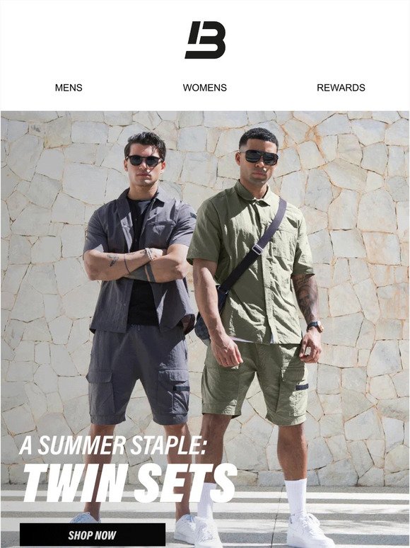 Shop a Summer staple: twin sets ☀️