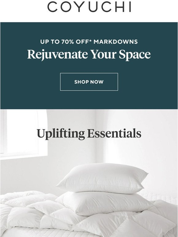 Uplifting Essentials to revitalize your space