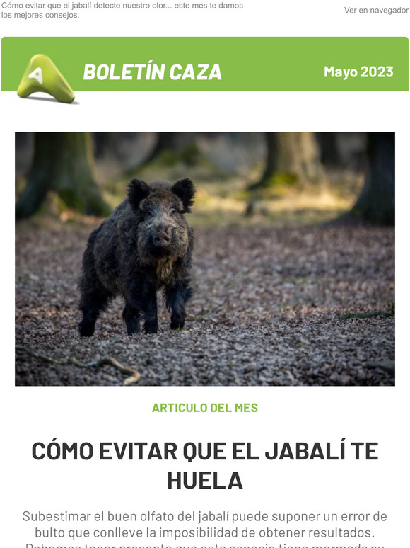 Boletín Caza Mayo 2023