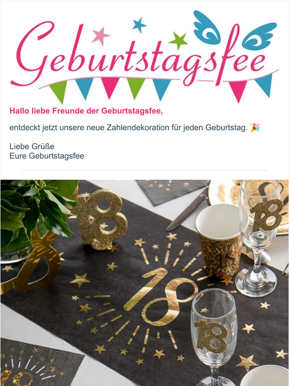 🎉 Neue Zahlen-Dekoration für den Geburtstag entdecken