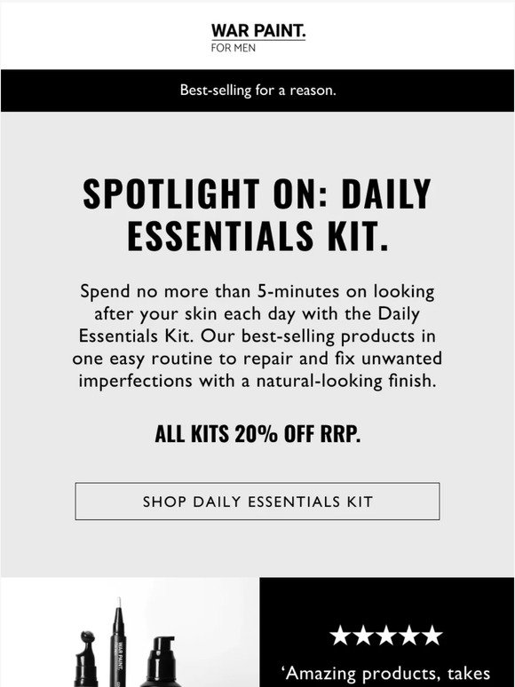 Spotlight on: Daily Essentials Kit.