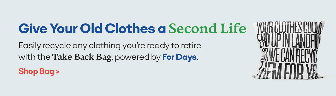 Give Your Old Clothes a Second Life | Shop Bag