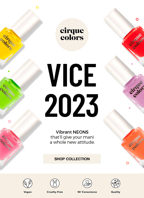 Beyond Polish 😎 Introducing Cirque Colors Vice 2023! Milled