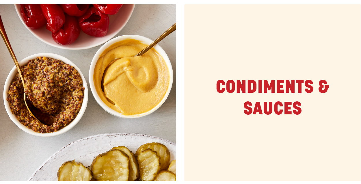 Condiments & Sauces