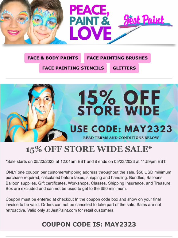 Sale starts tomorrow: 🤑15% OFF SALE - New Products🎉