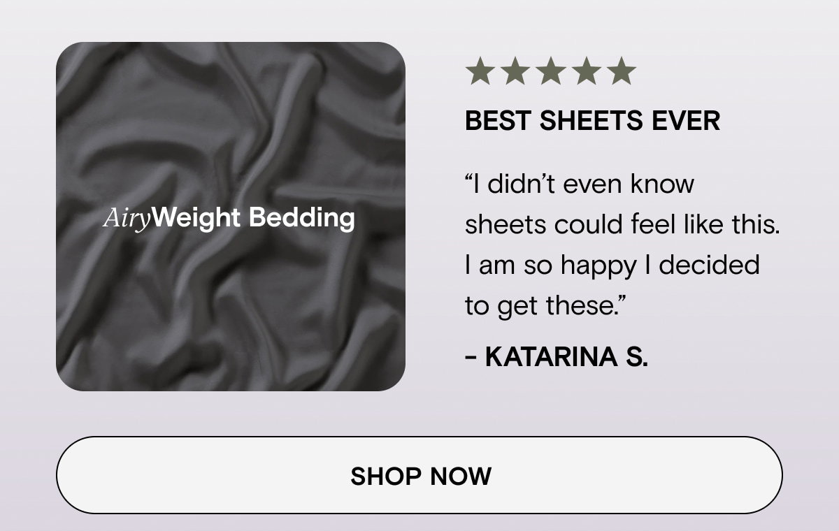 AiryWeight Bedding