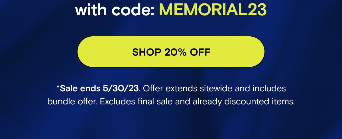 Shop 20% Off