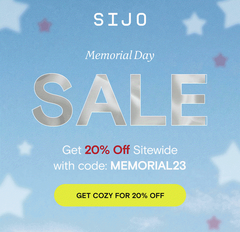 SIJO | Memorial Day Sale