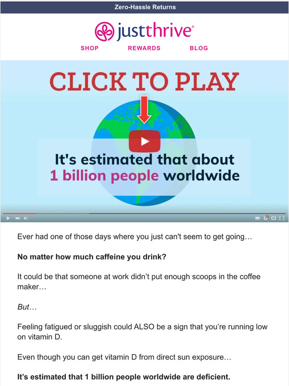 1 in 6 people are deficient