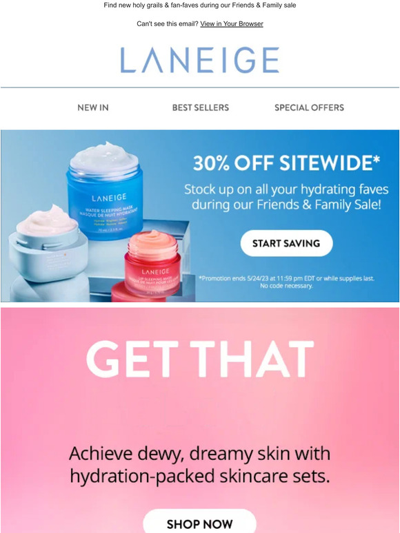 Laneige: Glow-boosting sets for every skincare goal  Milled