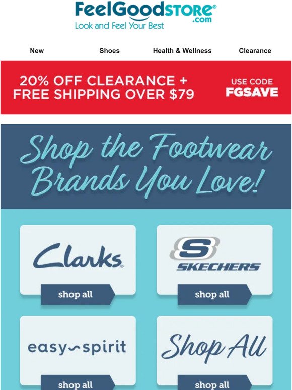 Shop Footwear Brands You Love