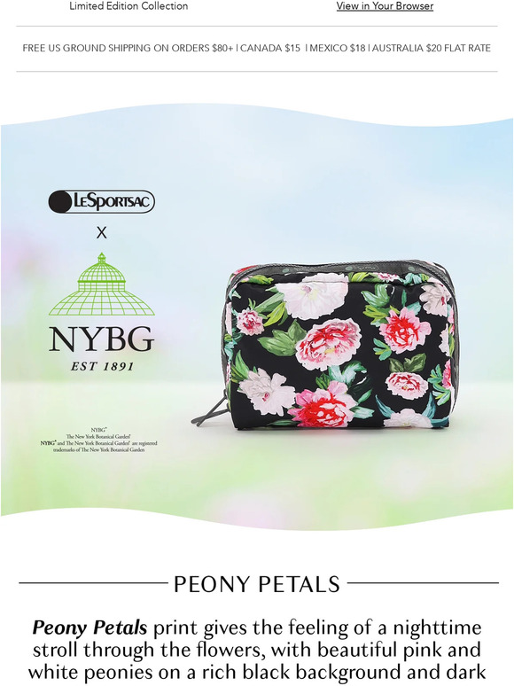 Lesportsac Floral Party Tote - Summer Petals