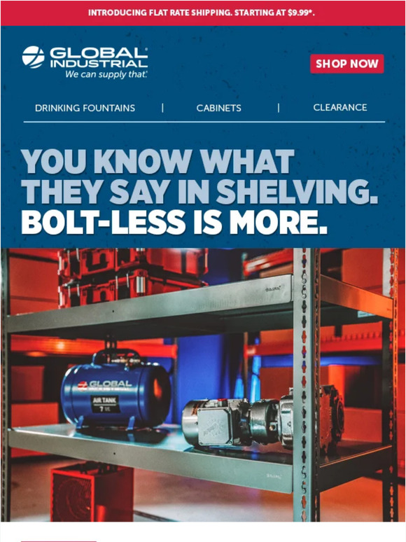 BOLTLESS IS MORE.