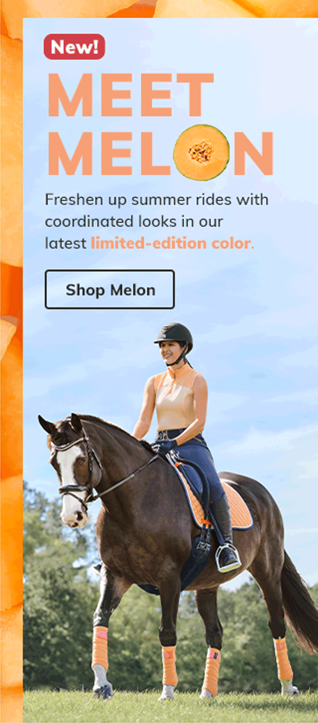 SmartPak Equine NEW Limited Edition! Meet Melon 🧡 Milled