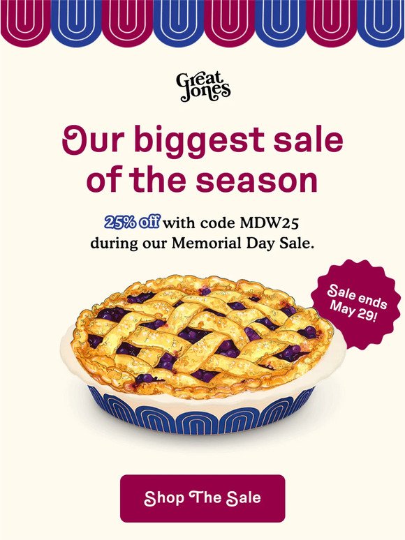 Our biggest SALE of the season