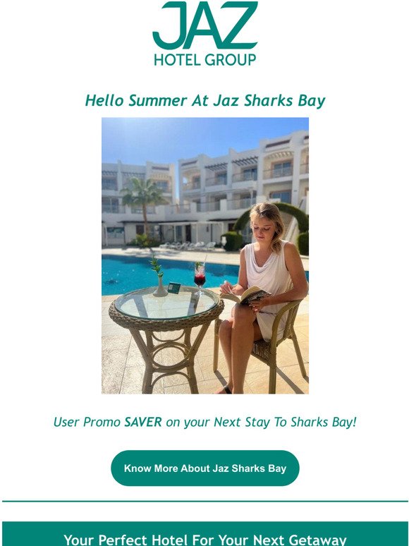 Run 🏃 Don't Walk & Catch Your 10% Off your Next Stay At Jaz Sharks Bay