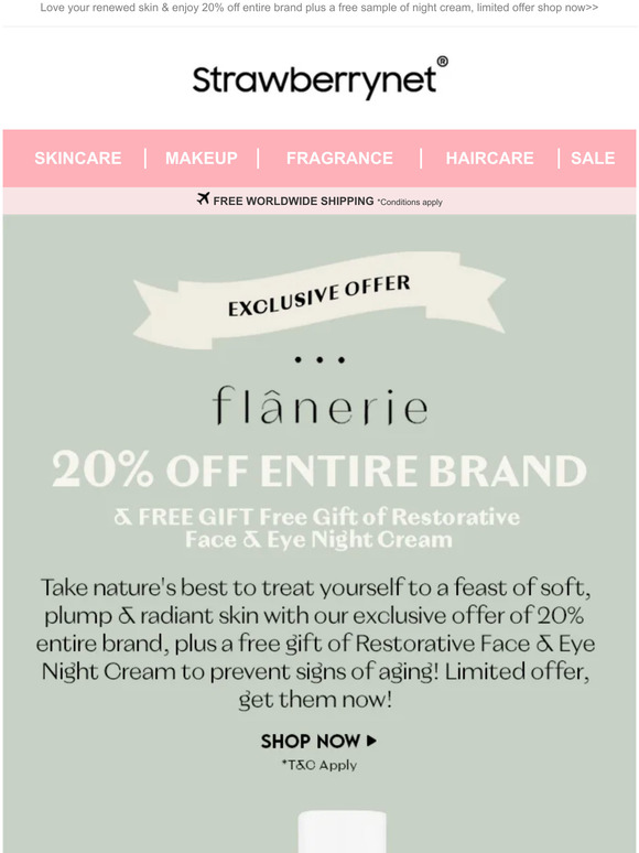 🍃100% Vegan Beauty from UK - Flanerie🍃✨