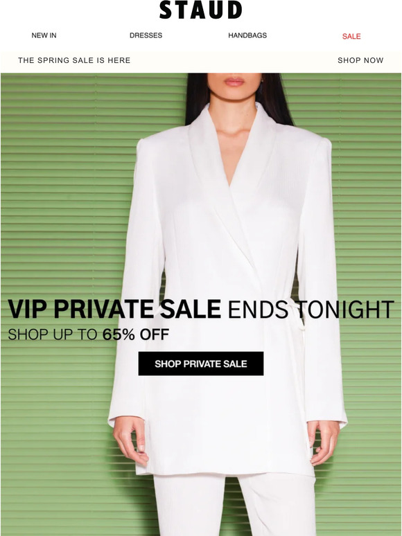 FINAL HOURS OF VIP PRIVATE SALE