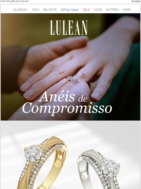 Novos Anéis de Compromisso para Dia Dos Namorados: Confira! ﻿💘