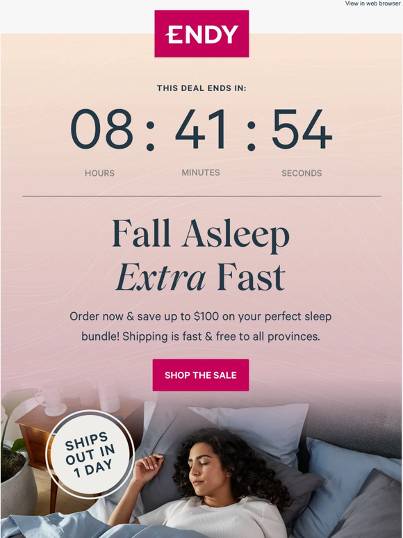 Final call for the Better Sleep Sale!