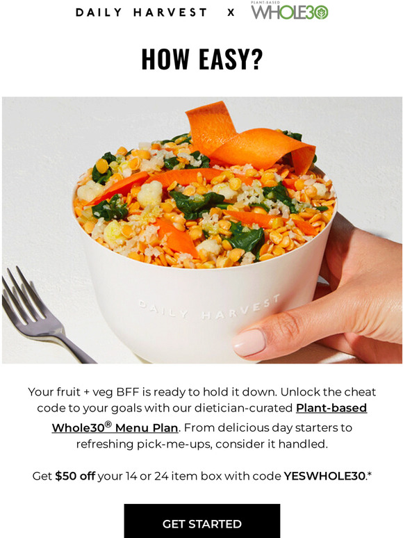Whole30, but make it easy