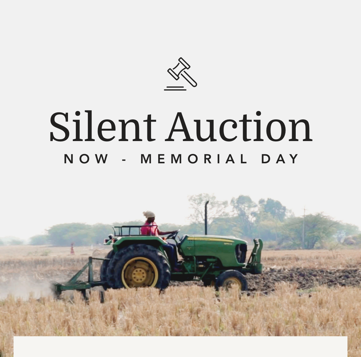 Field + Supply Starting NOW Silent Auction for NYFAF Milled