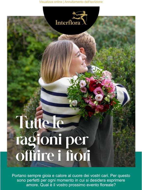 Buoni motivi per inviare fiori