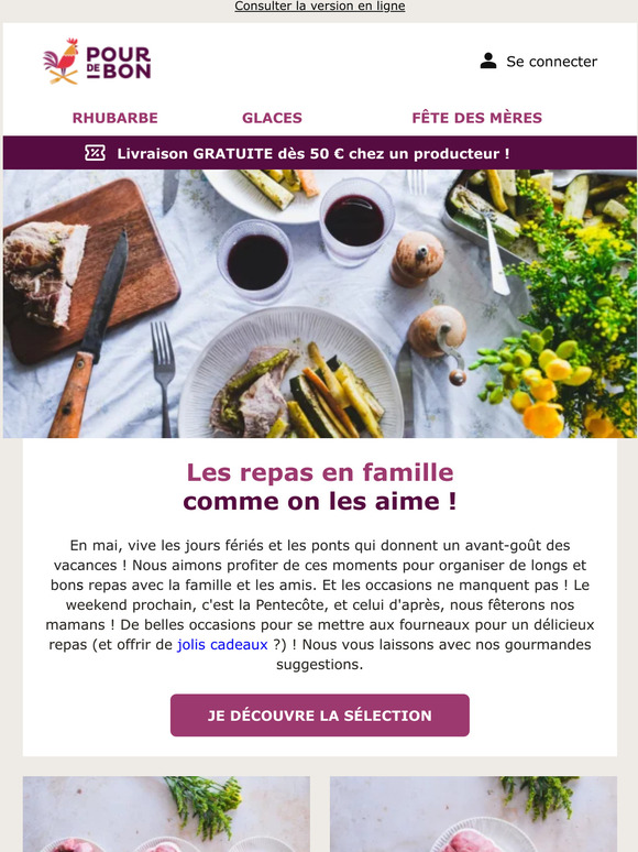 Tout pour des repas en famille réussis
