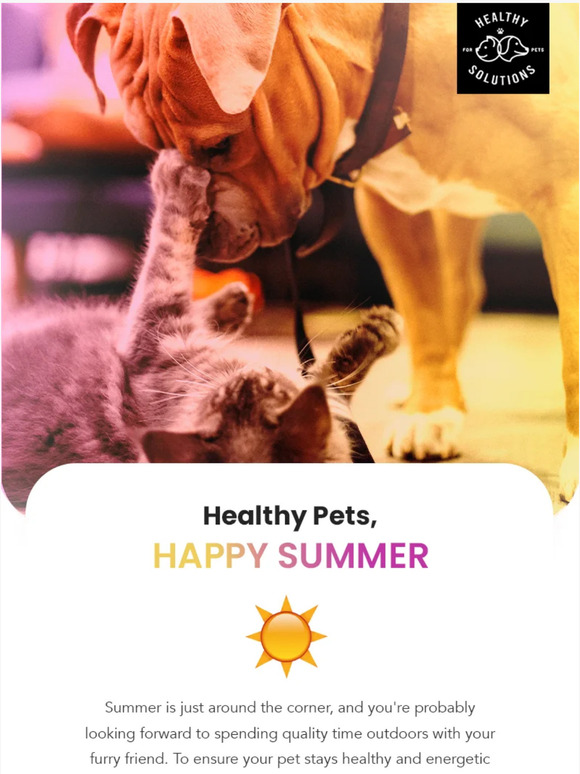 Is your pet ready for summer adventures?