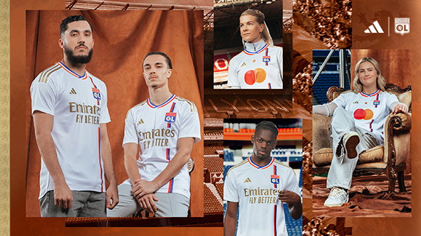 Maillot domicile 23-24 adidas x Olympique Lyonnais