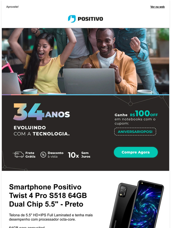 Só quem tem 34 anos no mercado pode oferecer esses descontos!