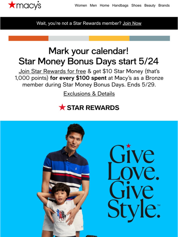 Macy's Father's Day Specials Celebrate Dad With Macy's Ultimate