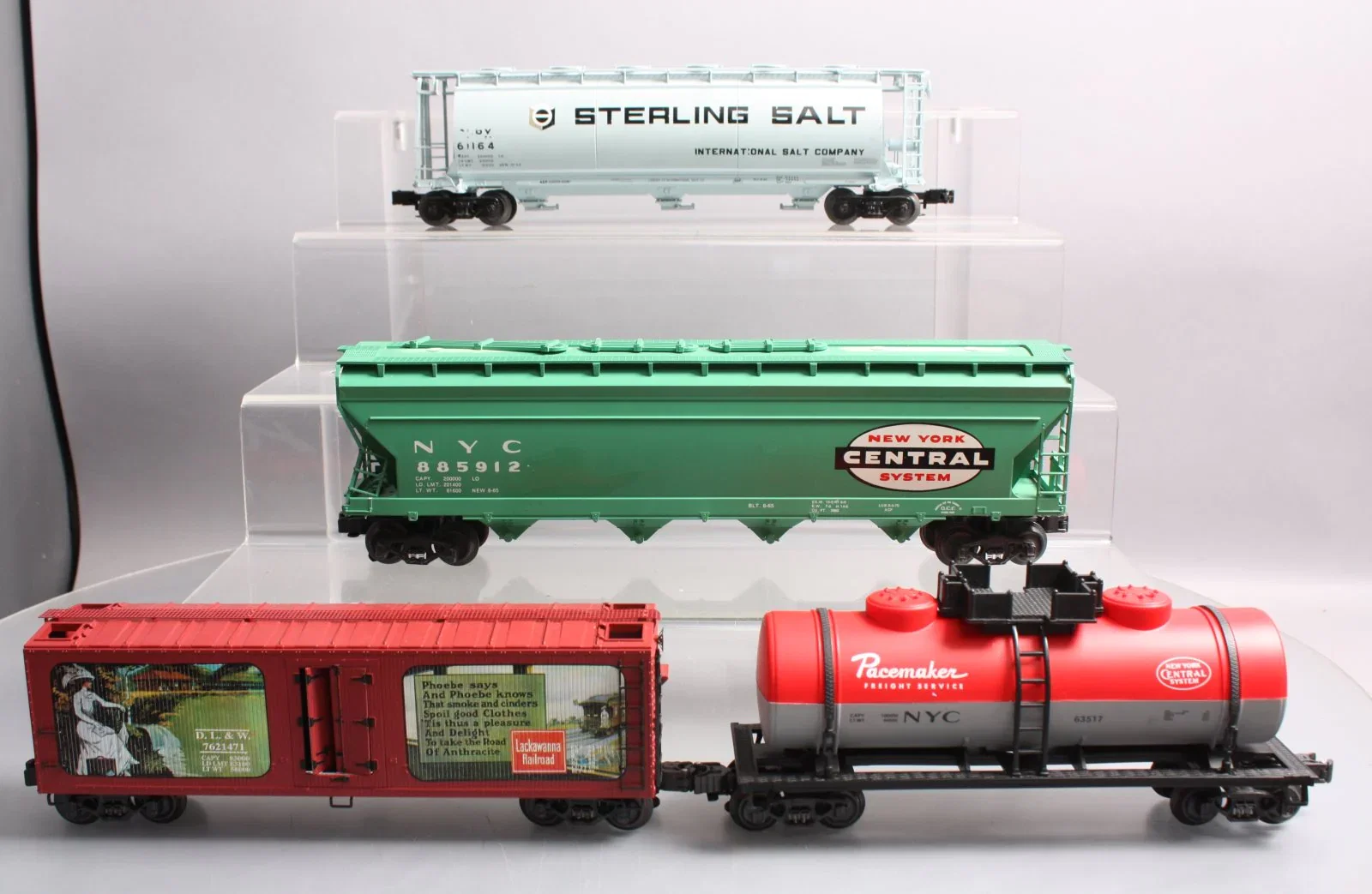 Image of K-Line & Atlas Assorted O Gauge Freight Cars [4] VG
