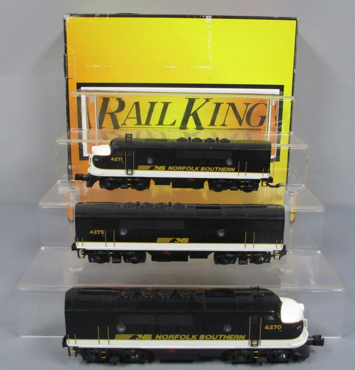 Image of MTH 30-20222-1 NS F-3 ABA Diesel Engine Set w/PS 3.0 #4270/4271/4275 EX/Box
