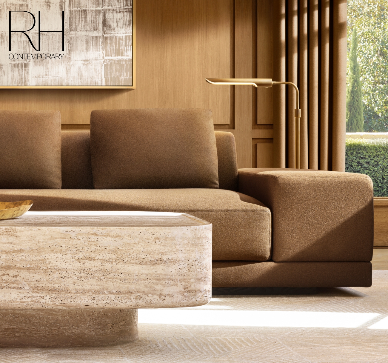 Restoration Hardware An Exploration of Line & Form. The Cortona Sofa