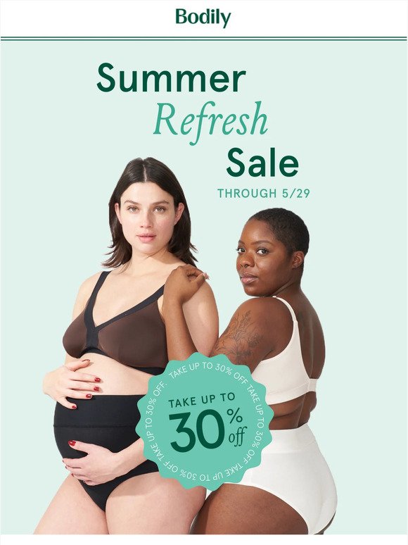 Summer Refresh: Save up to 30%