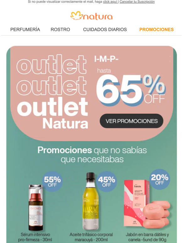 No lo podemos creer ¡65% OFF! 😍