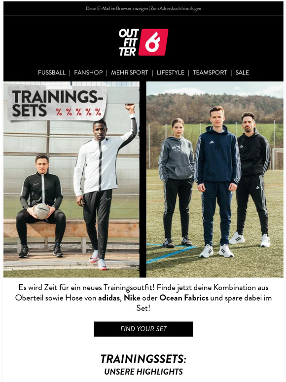 Dein neues Trainingsoutfit: Spare jetzt im Set 🙌