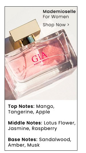 Only available at Perfumania, Gia Mademoiselle by Gia Lucca is