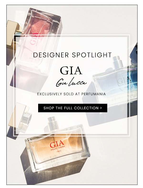Perfumania: Designer Spotlight: Gia Lucca