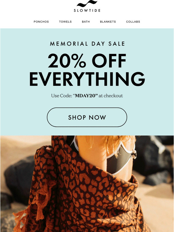 20% Off EVERYTHING