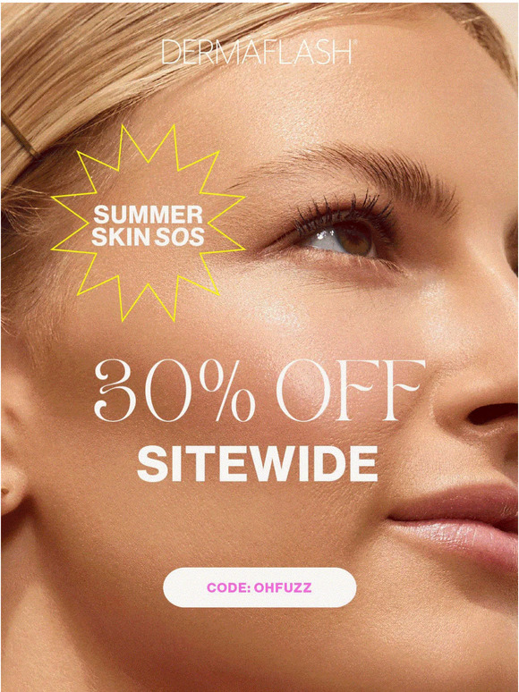 30% OFF sitewide starts...now!