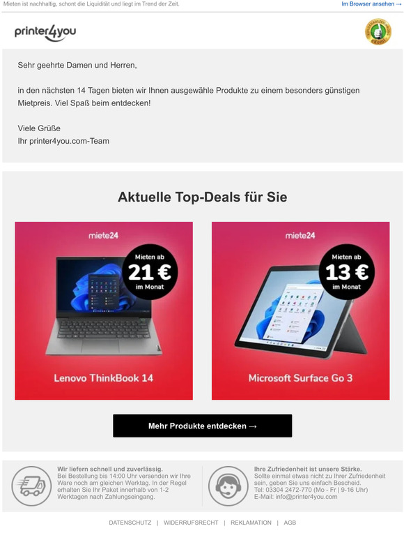 Aktuelle Top-Deals 👉 Jetzt entdecken!