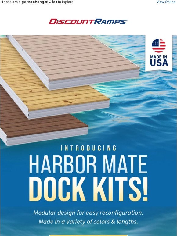 Introducing Harbor Mate Dock Kits! ⚓